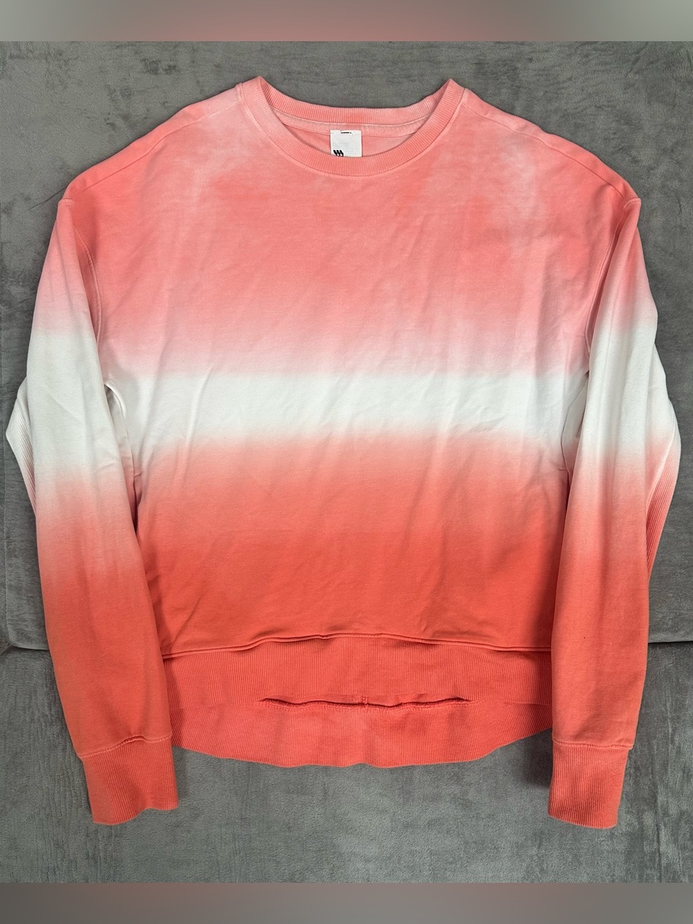 All in Motion Women’s Coral Ombre Crewneck Sweater Sz S